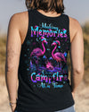 MAKING MEMORIES ONE CAMPFIRE AT A TIME FLAMINGO CHRISTMAS  ALL OVER PRINT - TLTW3110245