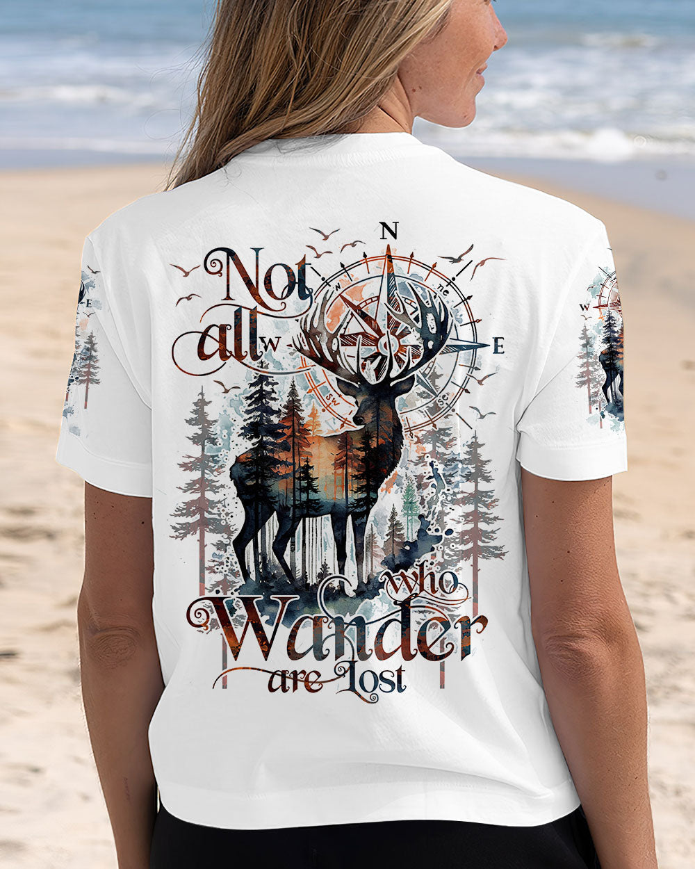 NOT ALL WHO WANDER ARE LOST ALL OVER PRINT - TY0711241