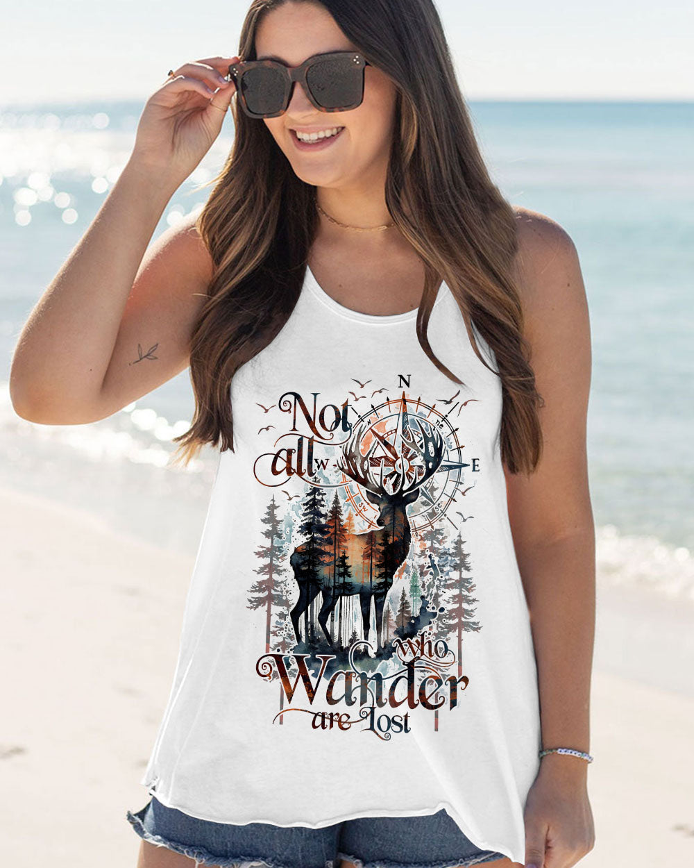 NOT ALL WHO WANDER ARE LOST ALL OVER PRINT - TY0711241