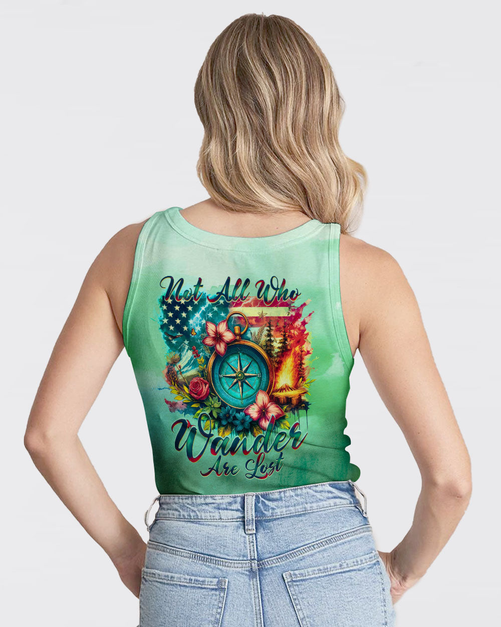 NOT ALL WHO WANDER ARE LOST ALL OVER PRINT - TY2604243