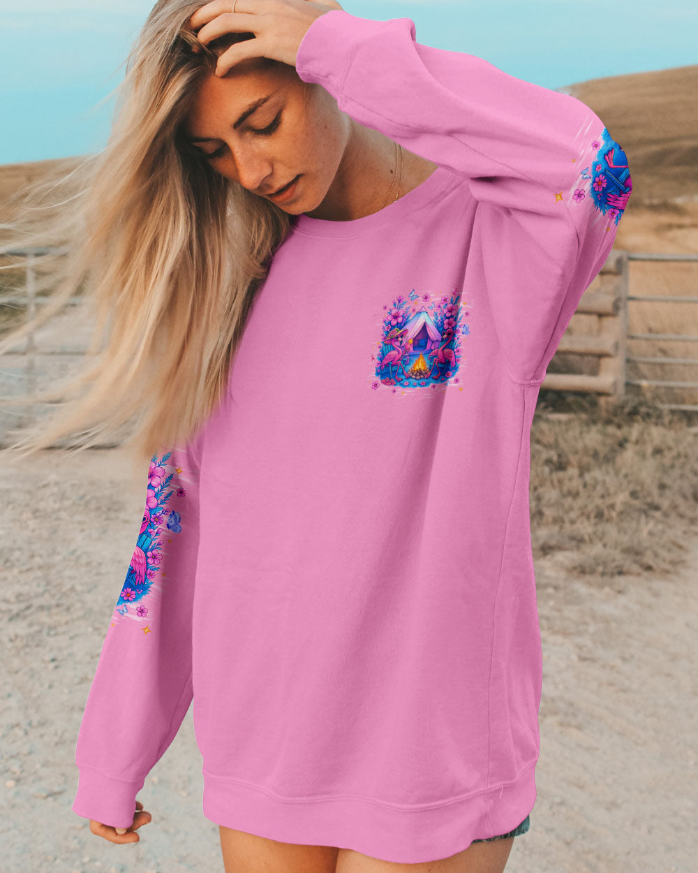 IF I'M DRUNK FLAMINGO CAMPING ALL OVER PRINT - TYPQ0206252