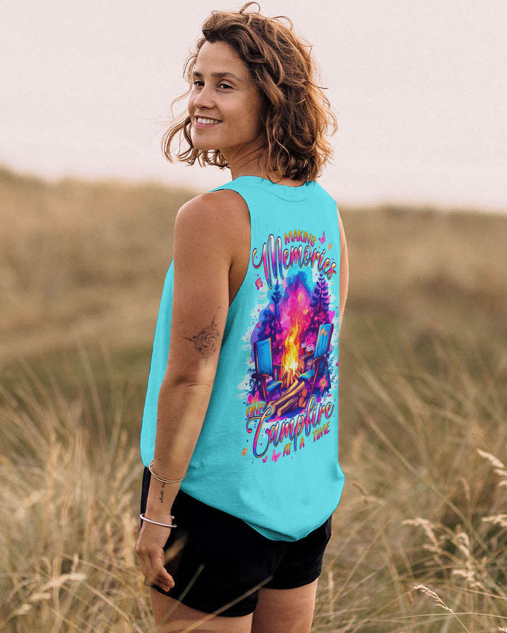 MAKING MEMORIES ONE CAMPFIRE AT A TIME ALL OVER PRINT - TYPQ0906254