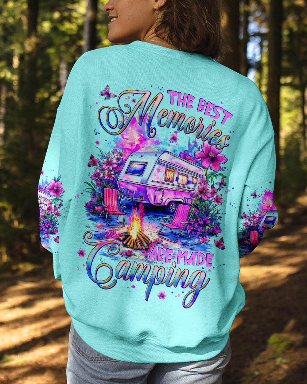 THE BEST MEMORIES ARE MADE CAMPING ALL OVER PRINT - TYPQ1106253
