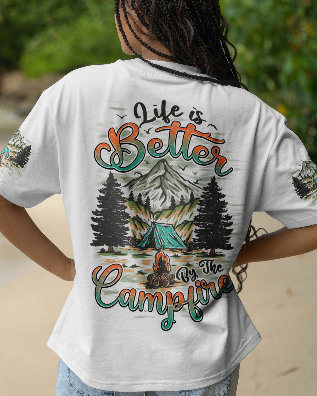 LIFE IS BETTER BY THE CAMPFIRE ALL OVER PRINT - TYPQ1508252