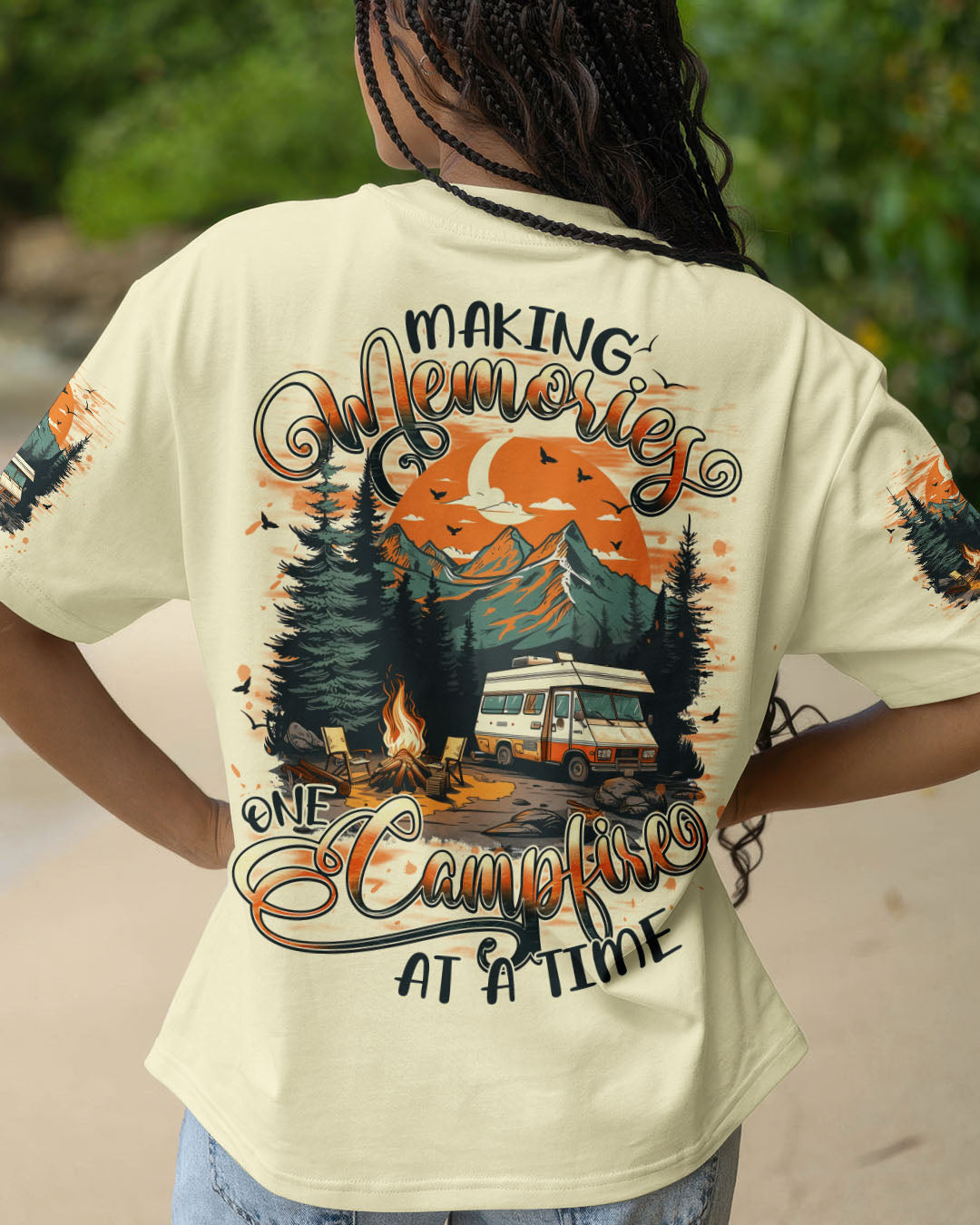MAKING MEMORIES ONE CAMPFIRE AT A TIME ALL OVER PRINT - TYPQ3007252