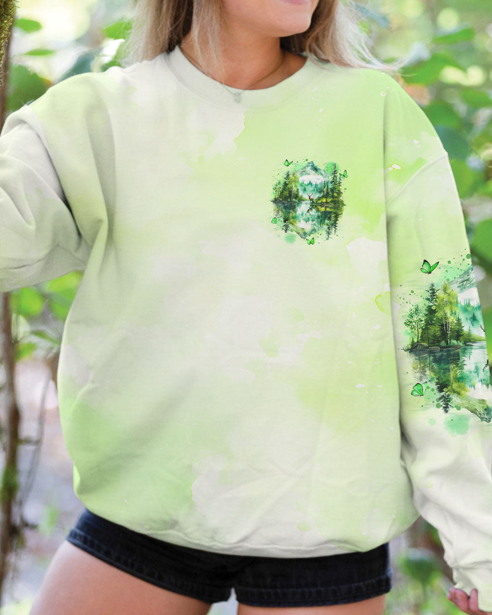 GET LOST IN NATURE AND FIND YOURSELF COMPASS ALL OVER PRINT - TYQY0110244
