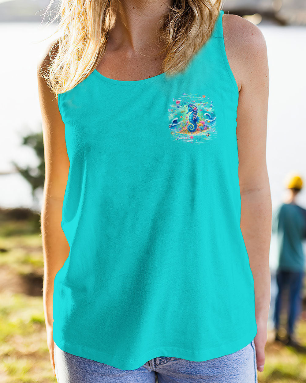 WILD BEAUTIFUL AND FREE SEAHORSE ALL OVER PRINT - TYQY0306245