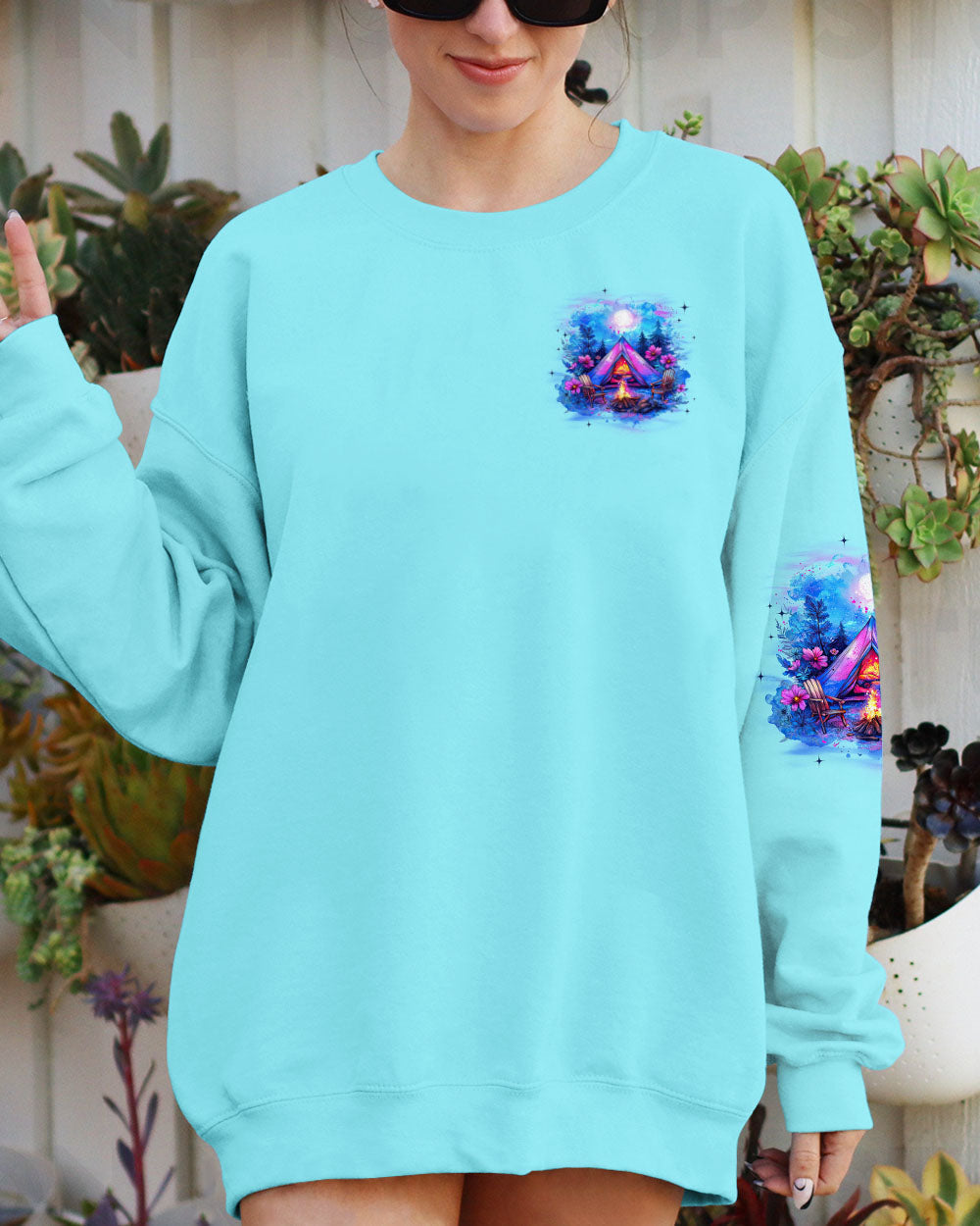 THE ONLY THING BETTER THAN THE CAMPFIRE ALL OVER PRINT - TYQY0406253