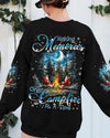 MAKING MEMORIES ONE CAMPFIRE AT A TIME CHRISTMAS ALL OVER PRINT - TYQY0510241