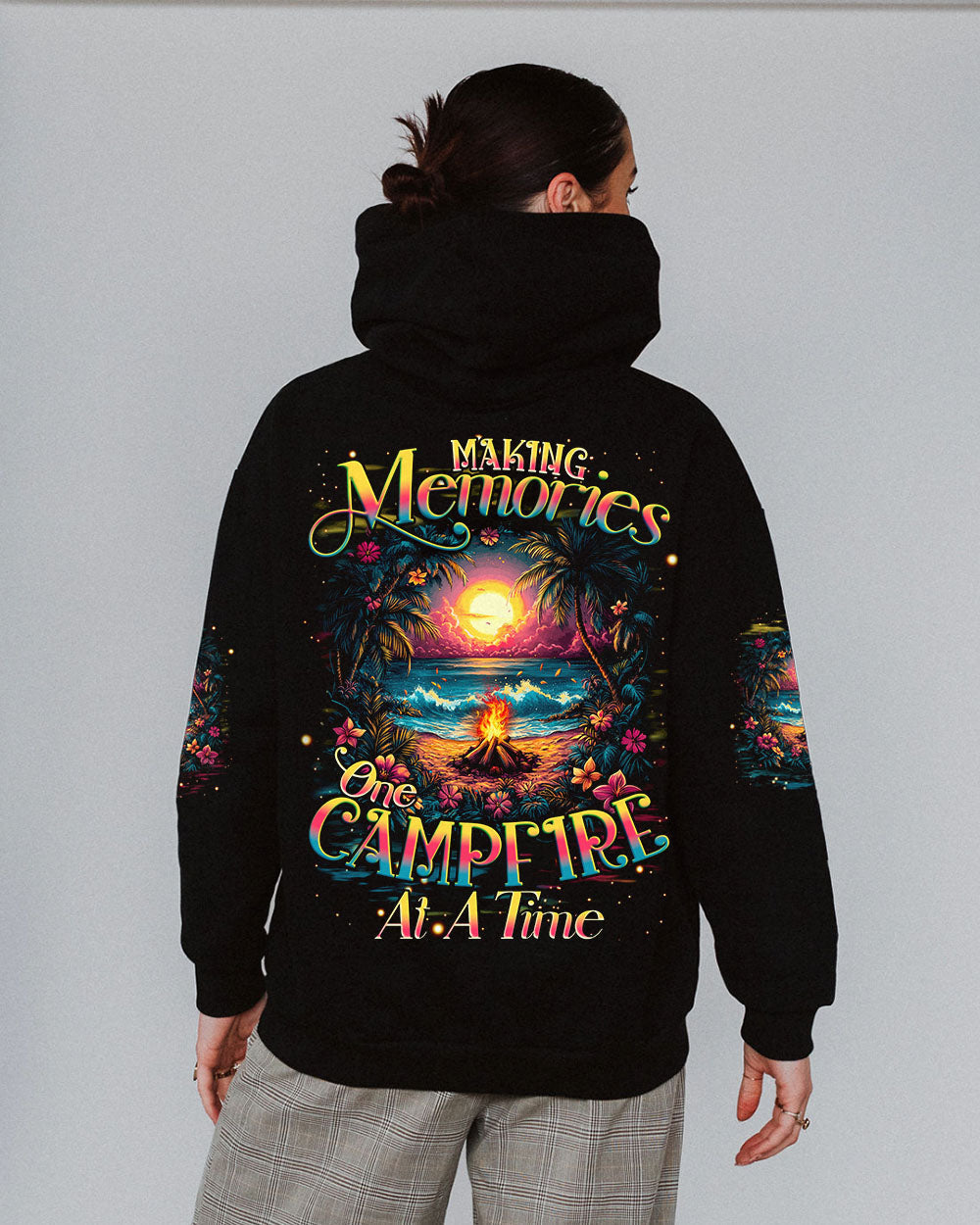 MAKING MEMORIES ONE CAMPFIRE AT A TIME BEACH ALL OVER PRINT - TYQY0512243