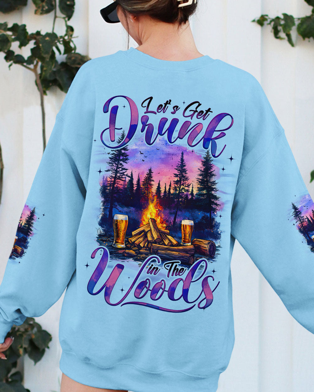 LET'S GET DRUNK IN THE WOODS ALL OVER PRINT - TYQY0606253
