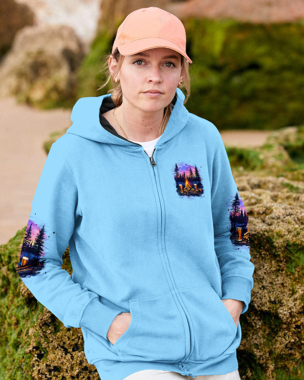 LET'S GET DRUNK IN THE WOODS ALL OVER PRINT - TYQY0606253