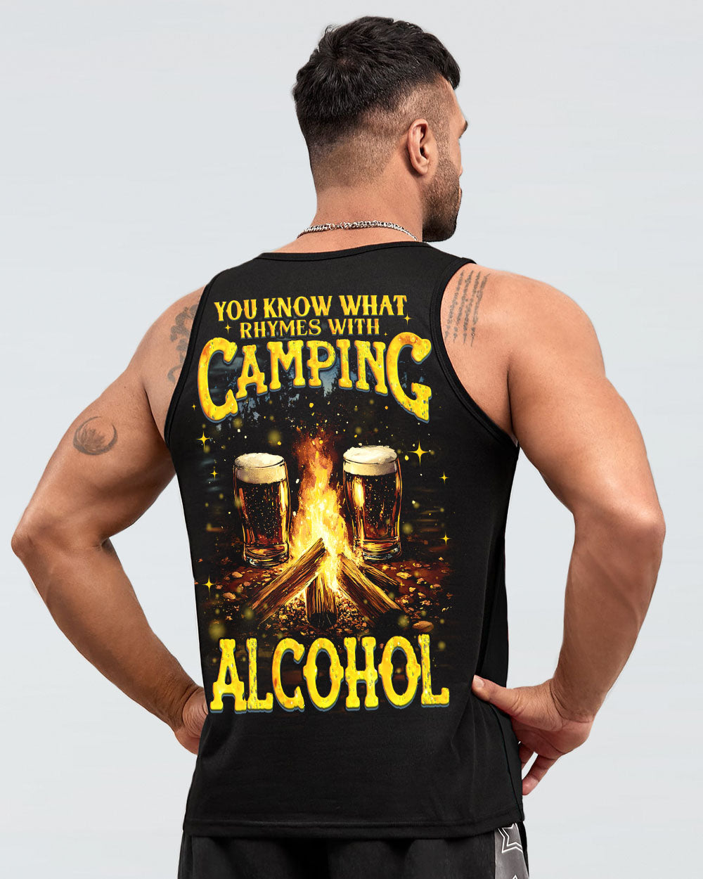 WHAT RHYMES WITH CAMPING ALL OVER PRINT - TYQY0906253