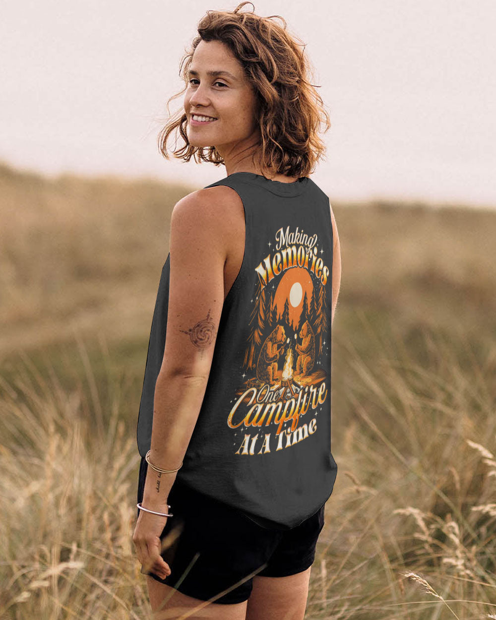 MAKING MEMORIES ONE CAMPFIRE AT A TIME ALL OVER PRINT - TYQY1405252