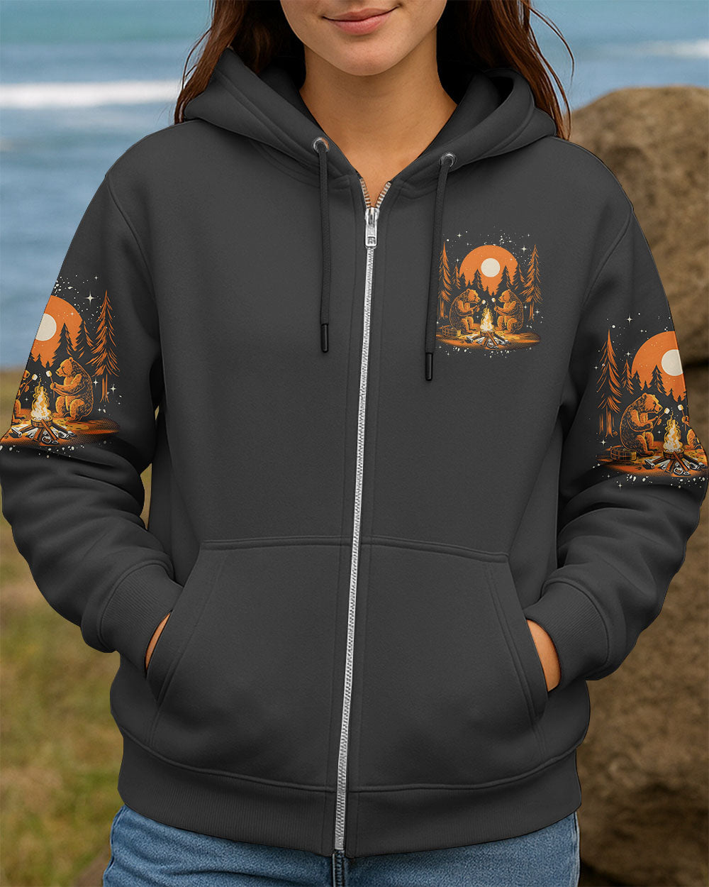 MAKING MEMORIES ONE CAMPFIRE AT A TIME ALL OVER PRINT - TYQY1405252