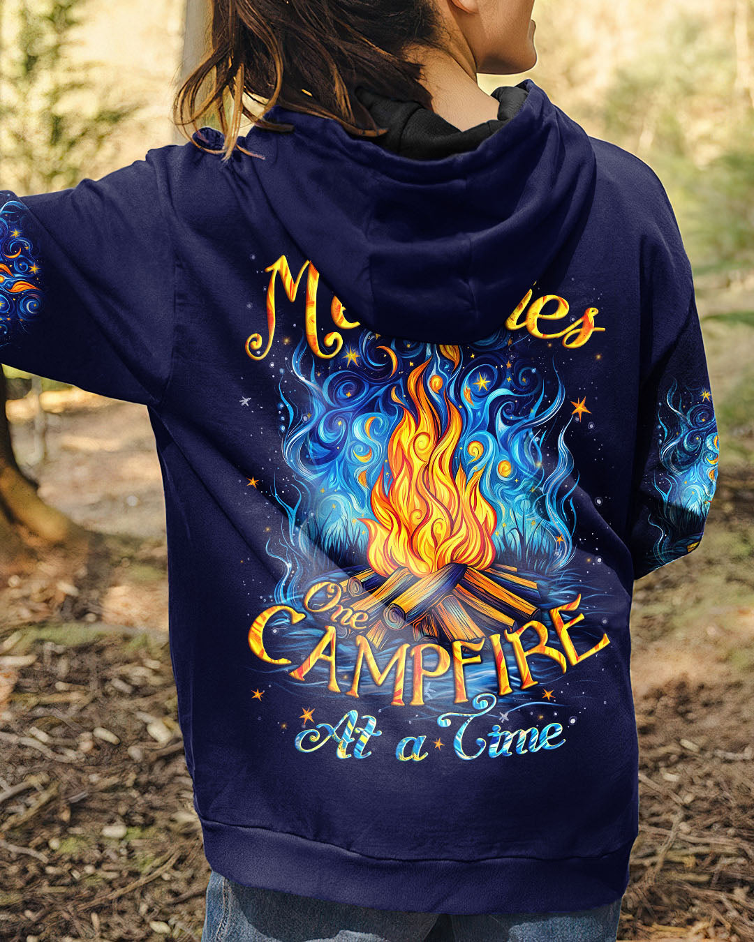 MAKING MEMORIES ONE CAMPFIRE AT A TIME ALL OVER PRINT - TYQY1501253