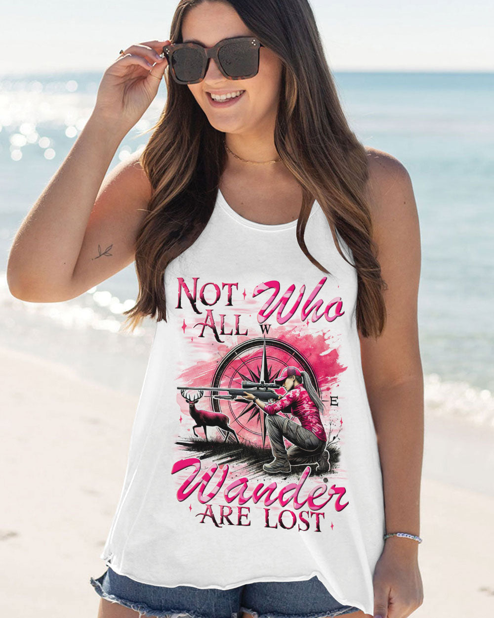 NOT ALL WHO WANDER ARE LOST HUNTING ALL OVER PRINT - TYQY2011244