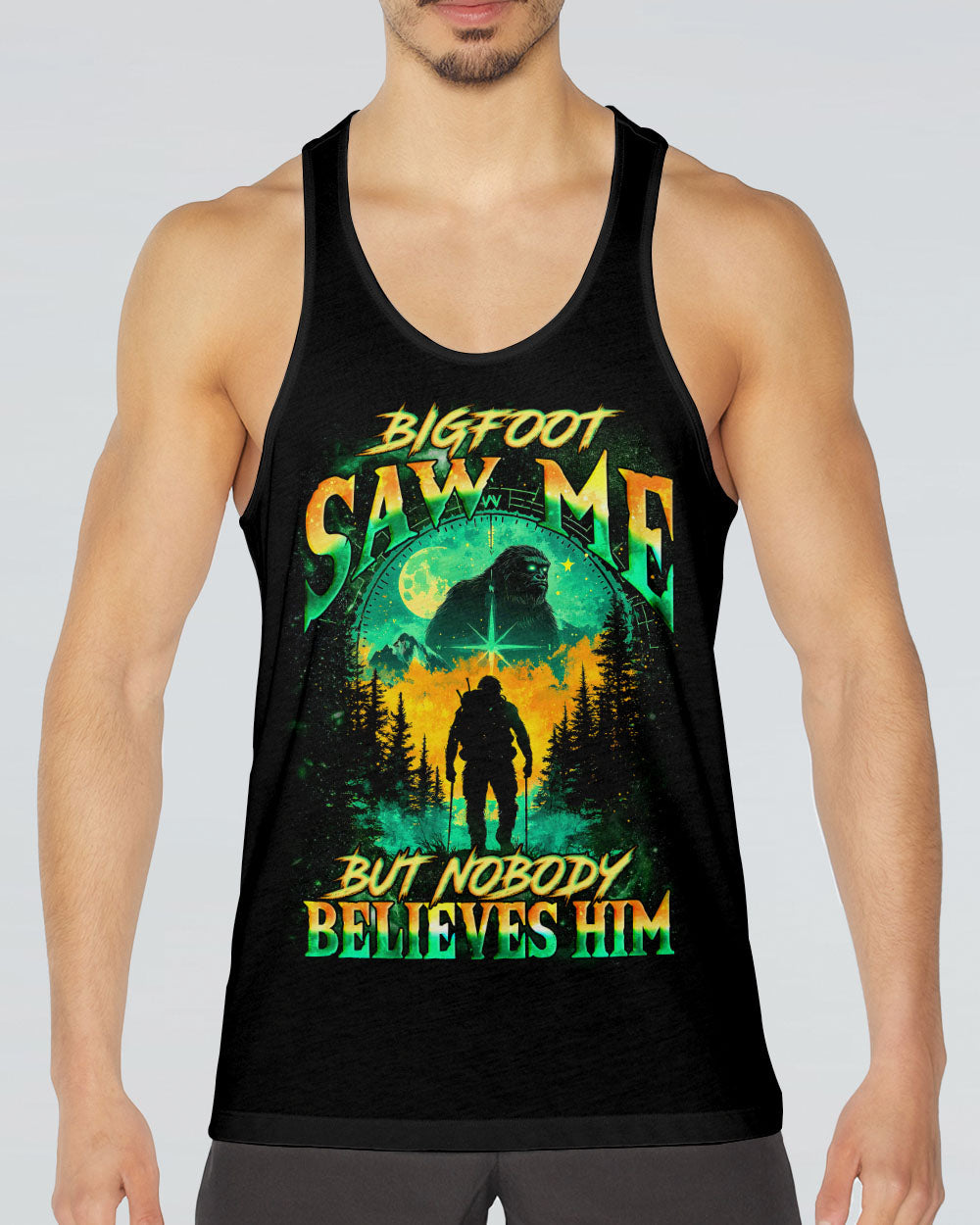 BIGFOOT SAW ME BUT NOBODY BELIEVES HIM ALL OVER PRINT - TYQY2101254