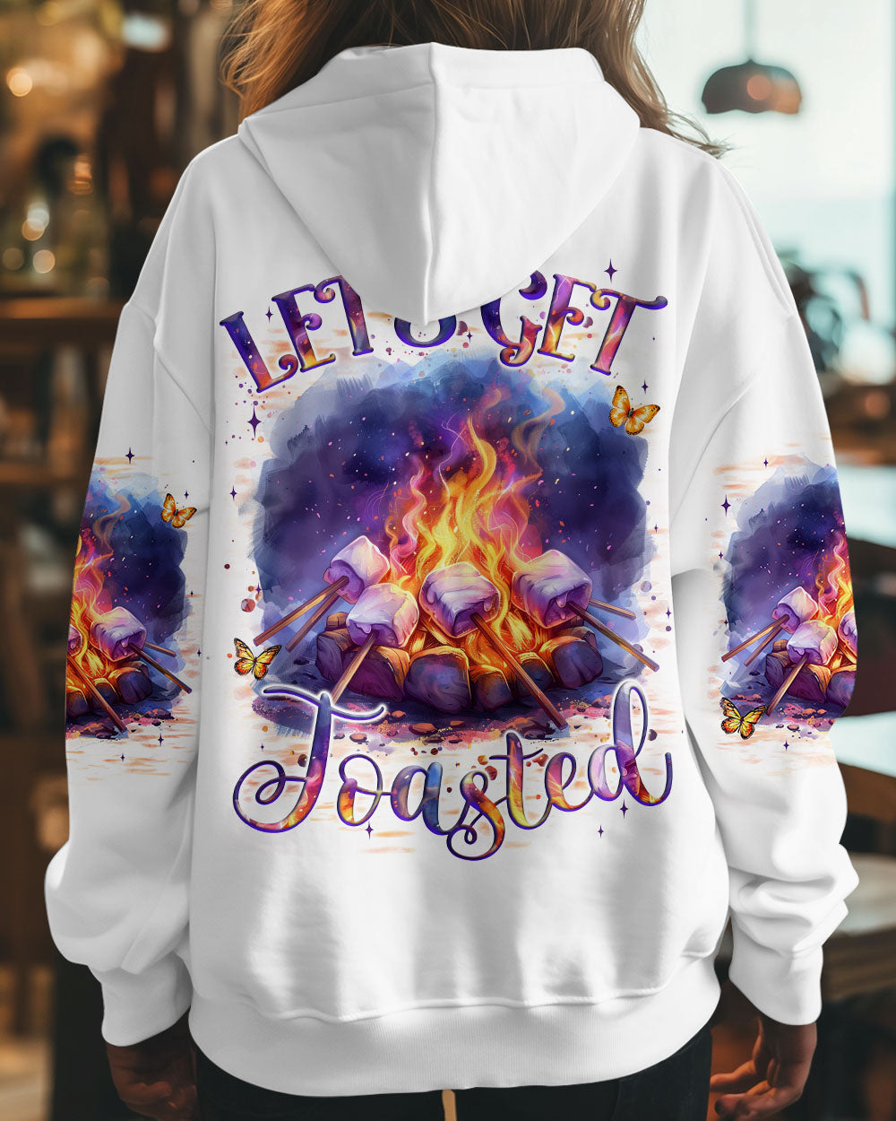 LET'S GET TOASTED ALL OVER PRINT - TYQY2309242