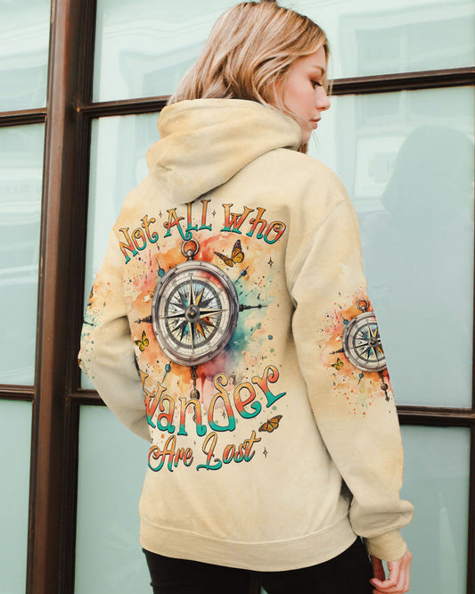 NOT ALL WHO WANDER ARE LOST COMPASS ALL OVER PRINT - TYQY2810243