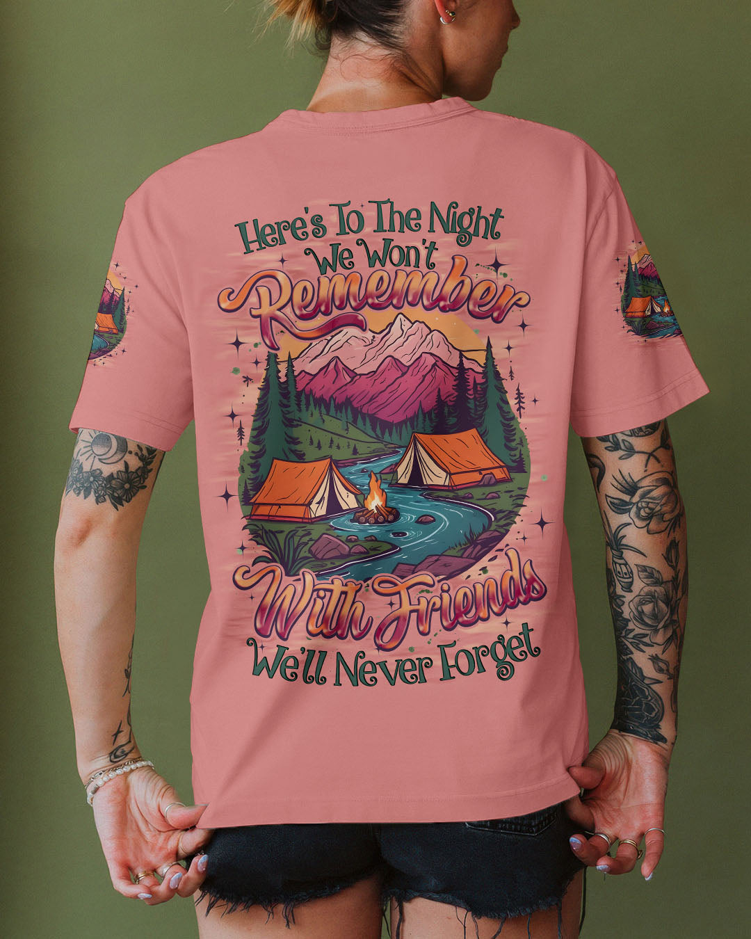HERE'S TO THE NIGHTS ALL OVER PRINT - TYQY3007252