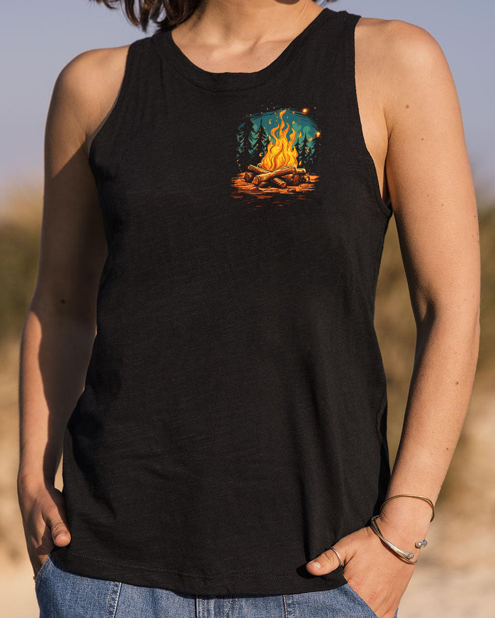MAKING MEMORIES ONE CAMPFIRE AT A TIME ALL OVER PRINT - TYTD0108251