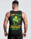 ALWAYS TAKE THE SCENIC ROUTE BIGFOOT ALL OVER PRINT - TYTD0302252