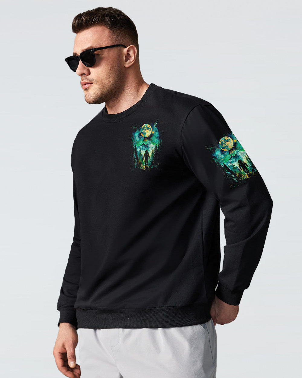 AND INTO THE FOREST I GO BIGFOOT ALL OVER PRINT - TYTD0502253
