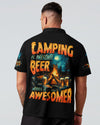 CAMPING IS AWESOME BEER MAKE IT AWESOMER ALL OVER PRINT - TYTD0506251