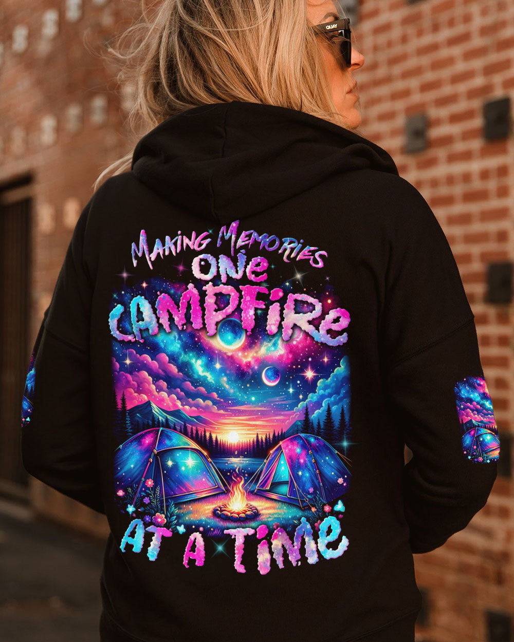 MAKING MEMORIES ONE CAMPFIRE AT A TIME ALL OVER PRINT - TYTD0708241