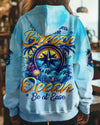 SMELL THE SEA FEEL THE BREEZE COMPASS ALL OVER PRINT - TYTD0904251