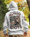 THE CLOSER I GET TO NATURE DEER CAMO ALL OVER PRINT - TYTD0911242
