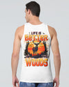 LIFE IS BETTER IN THE WOODS DEER ALL OVER PRINT - TYTD1007253