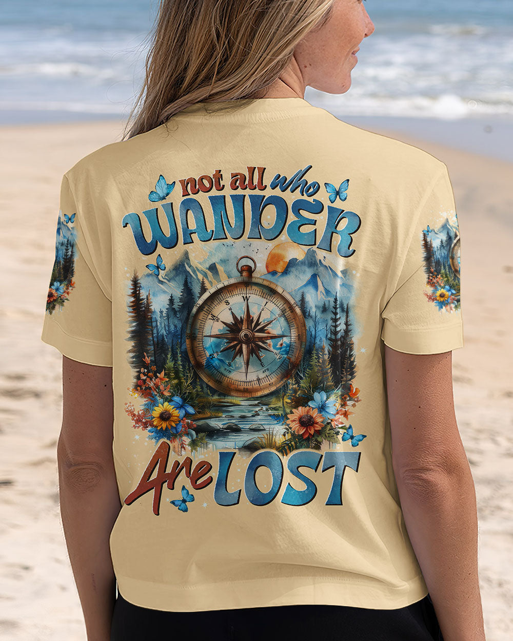 NOT ALL WHO WANDER ARE NOT COMPASS ALL OVER PRINT - TYTD1103251