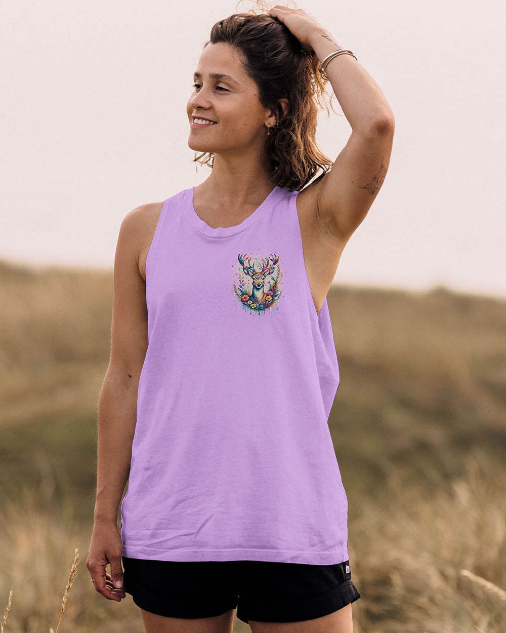 NOT ALL WHO WANDER ARE LOST DEER ALL OVER PRINT - TYTD1410243
