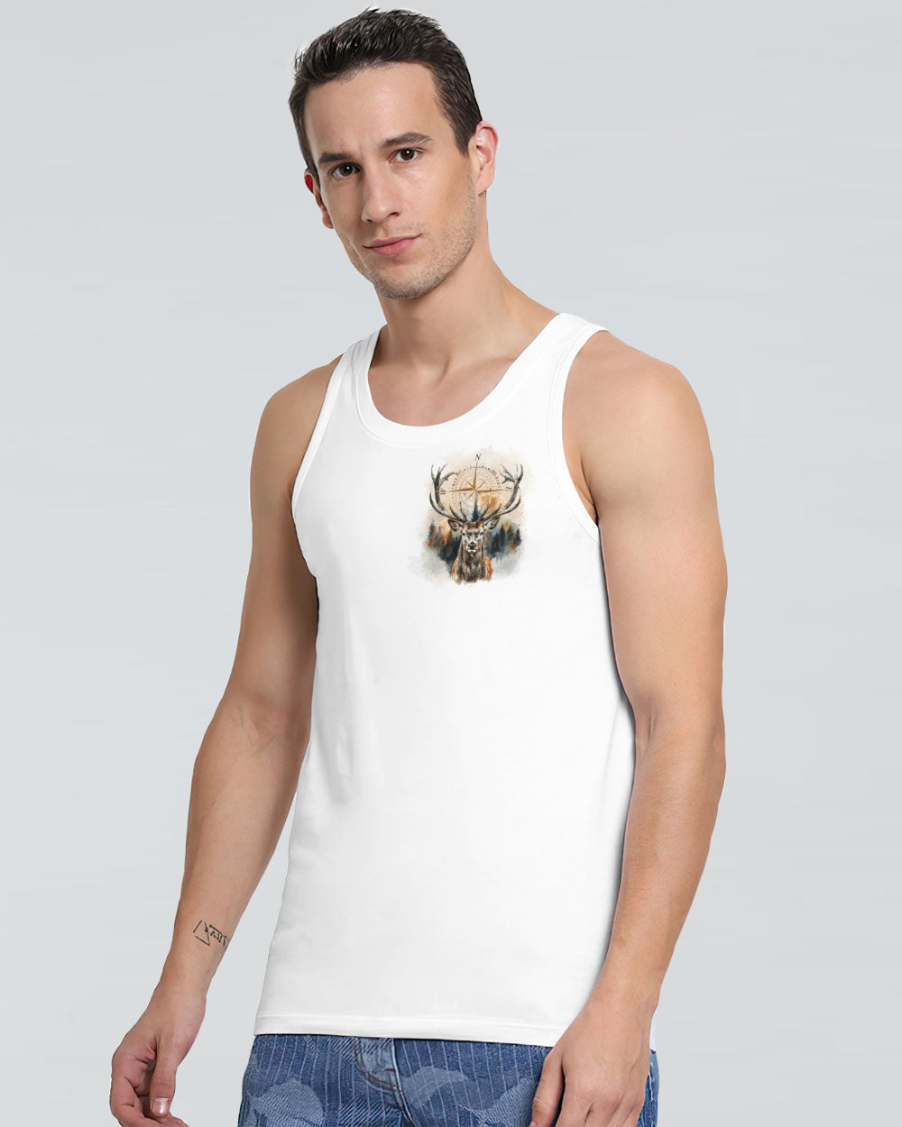 NOT ALL WHO WANDER ARE LOST DEER ALL OVER PRINT - TYTD2210244