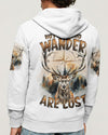 NOT ALL WHO WANDER ARE LOST DEER ALL OVER PRINT - TYTD2210244