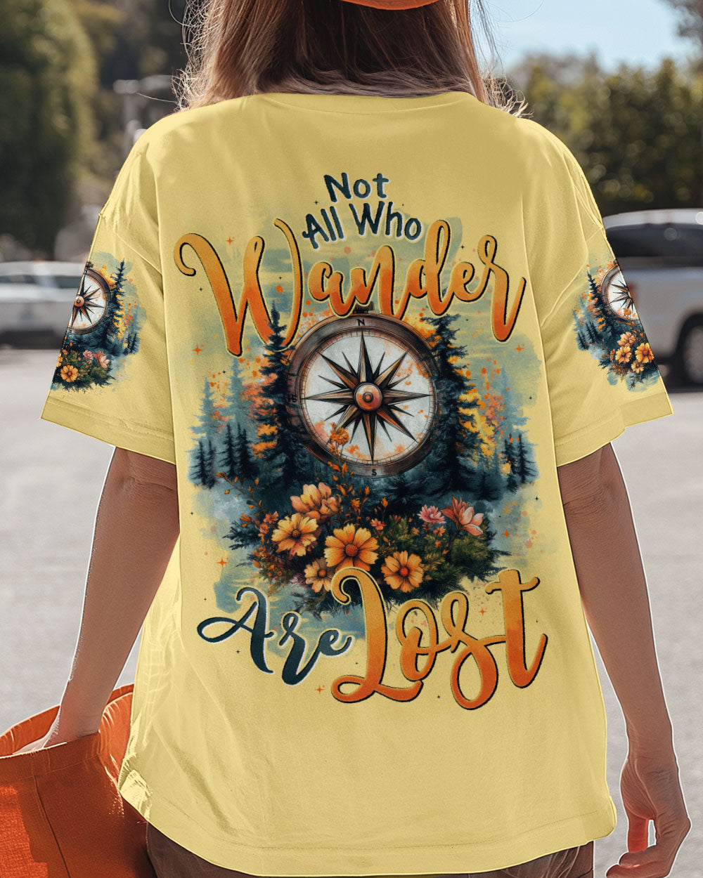 NOT ALL WHO WANDER ARE LOST COMPASS ALL OVER PRINT - TYTD2306253