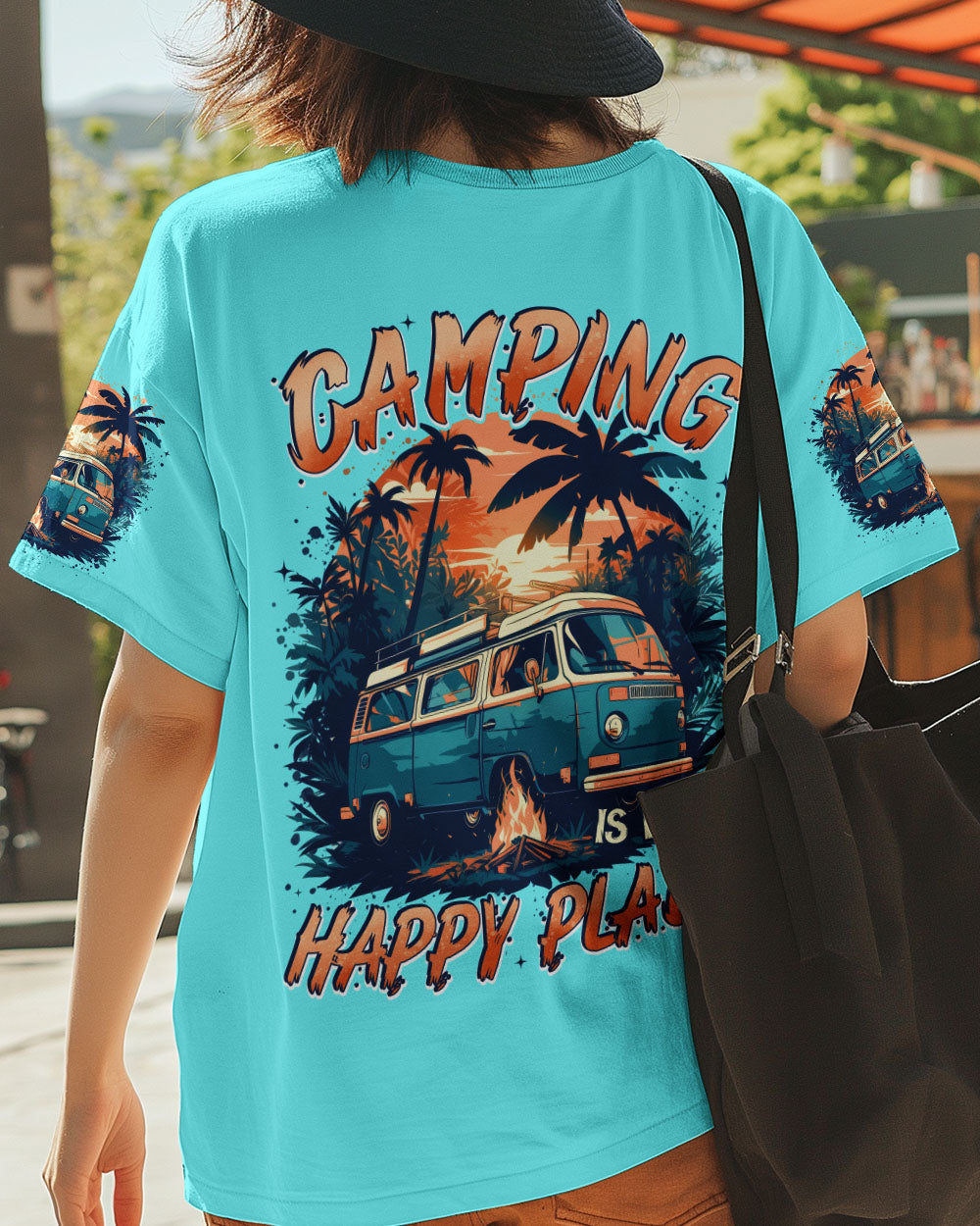 CAMPING IS MY HAPPY PLACE ALL OVER PRINT - TYTD2705252