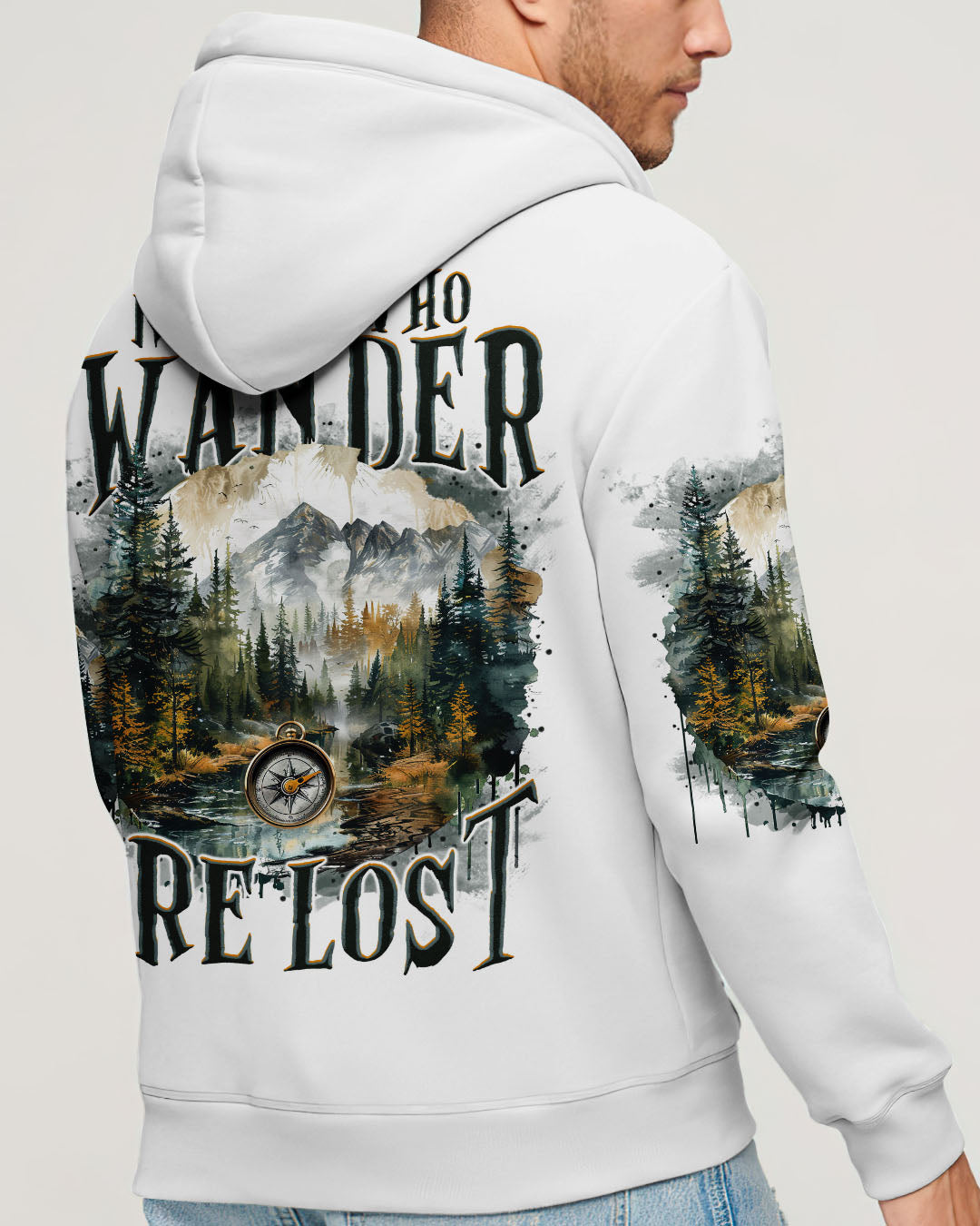 NOT ALL WHO WANDER ARE LOST ALL OVER PRINT - TYTM0110241