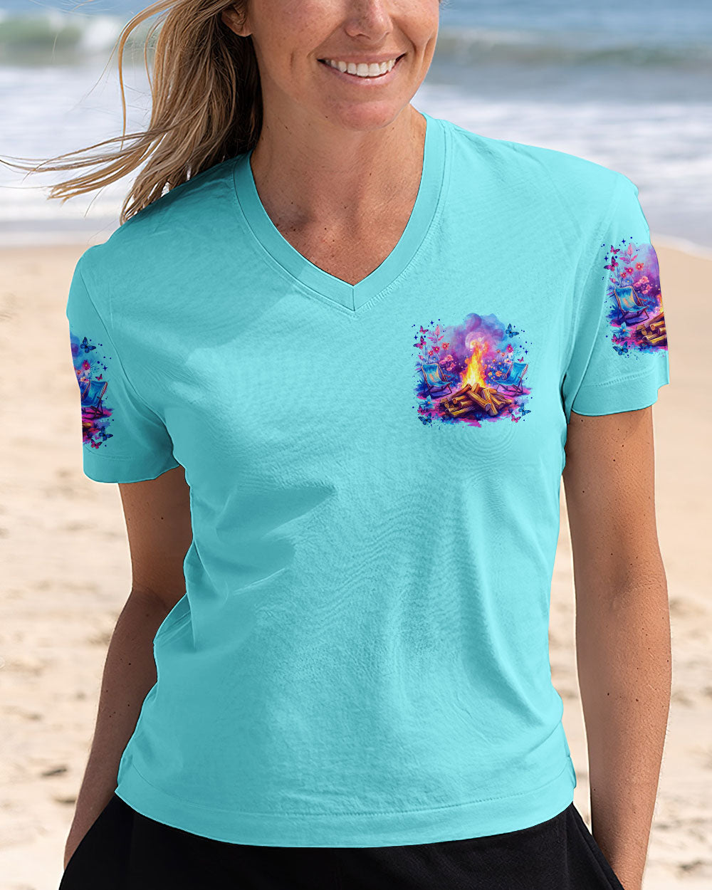 THE BEST MEMORIES ARE MADE AROUND CAMPFIRE ALL OVER PRINT - TYTM0606252