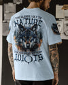 THE CLOSER I GET TO NATURE WOLF ALL OVER PRINT - TYTM0909242