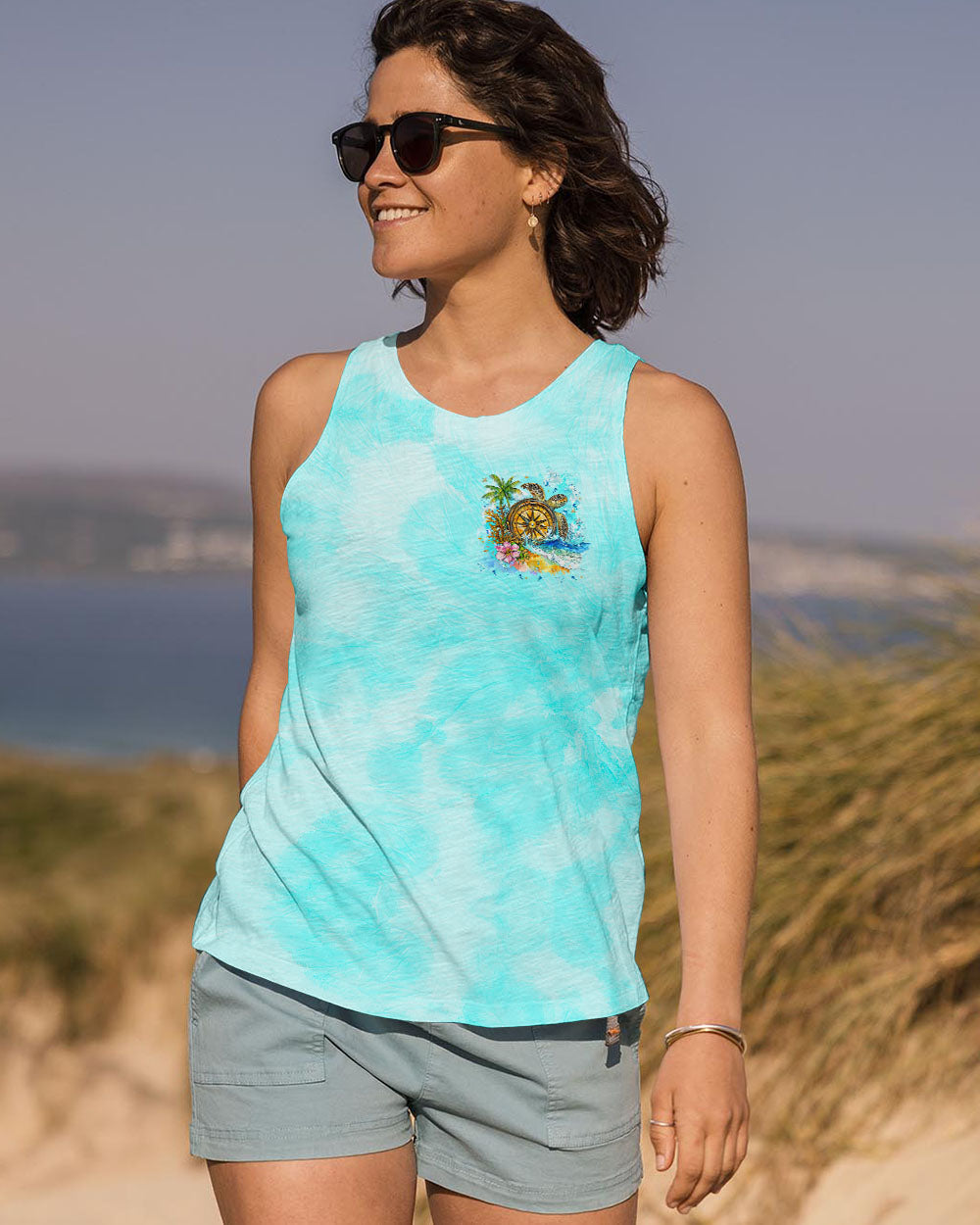 NOT ALL WHO WANDER ARE LOST TURTLE ALL OVER PRINT - TYTM1008242
