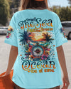 SMELL THE SEA FEEL THE BREEZE COMPASS ALL OVER PRINT - TYTM1612244