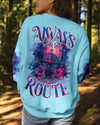 ALWAYS TAKE THE SCENIC ROUTE COMPASS ALL OVER PRINT - TYTM2306254