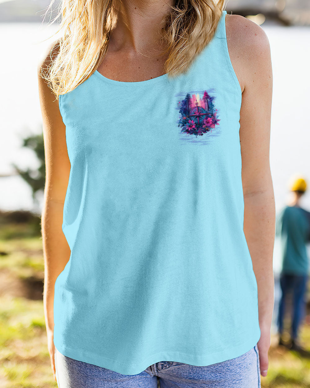 ALWAYS TAKE THE SCENIC ROUTE COMPASS ALL OVER PRINT - TYTM2306254