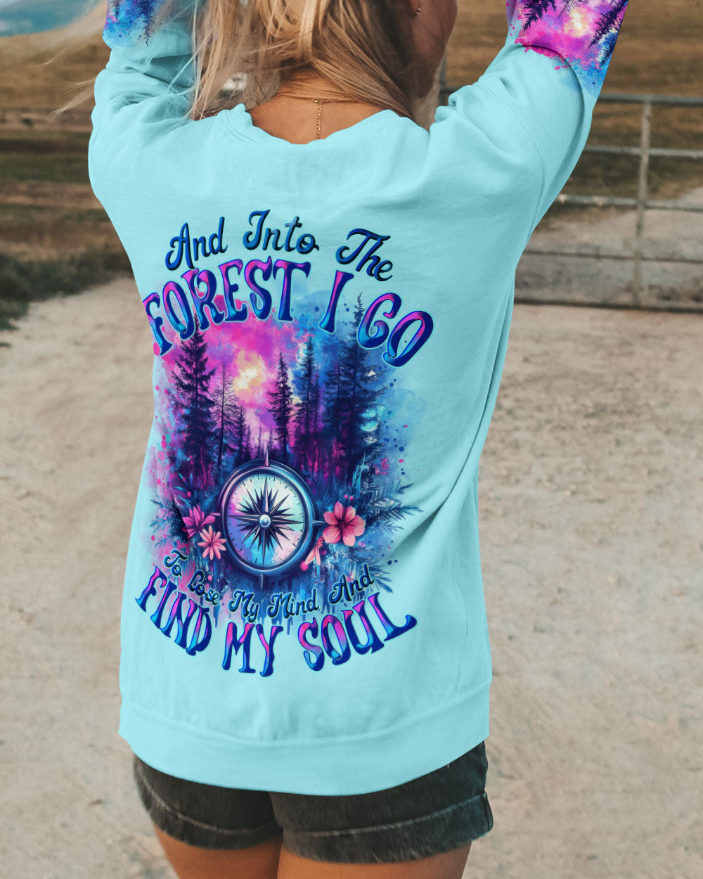 AND INTO THE FOREST I GO ALL OVER PRINT - TYTM2406254