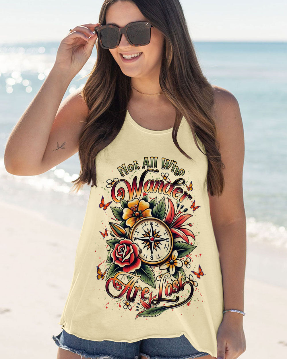 NOT ALL WHO WANDER ARE LOST ALL OVER PRINT - YHDU0807254