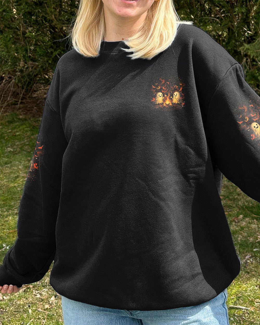 LET'S GET TOASTED BOOS HALLOWEEN ALL OVER PRINT - YHDU1107251