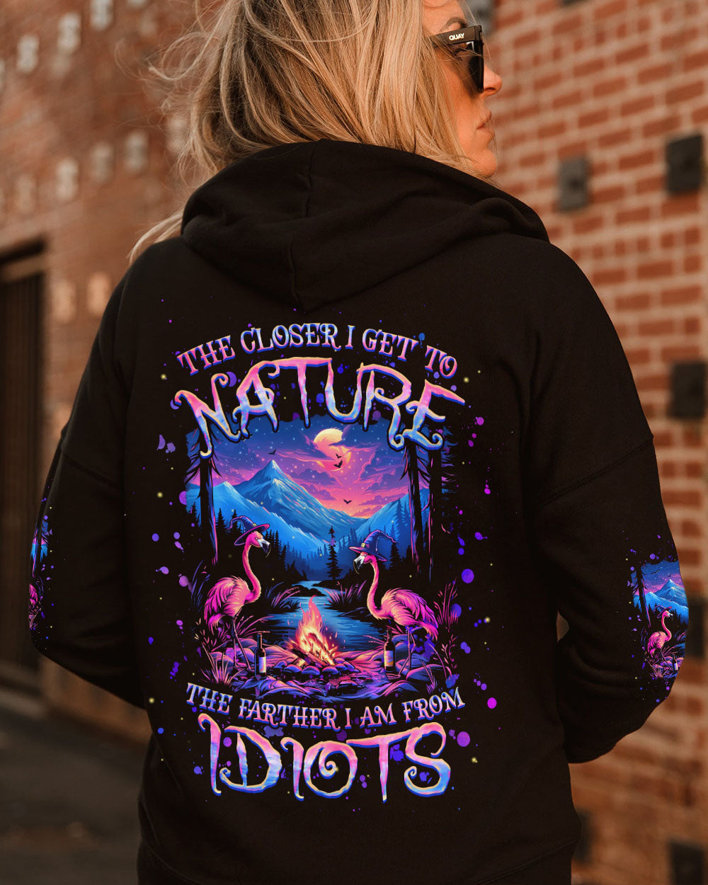 THE CLOSER I GET TO NATURE HALLOWEEN ALL OVER PRINT - YHHG0508244